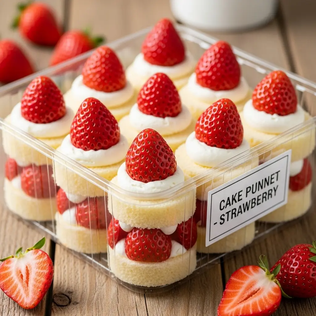 [BG-CP-S01] Cake Punnet - Strawberry