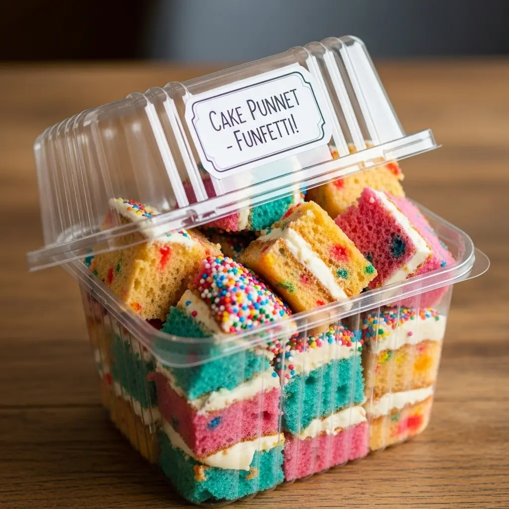 [BG-CP-F01] Cake Punnet - Funfetti