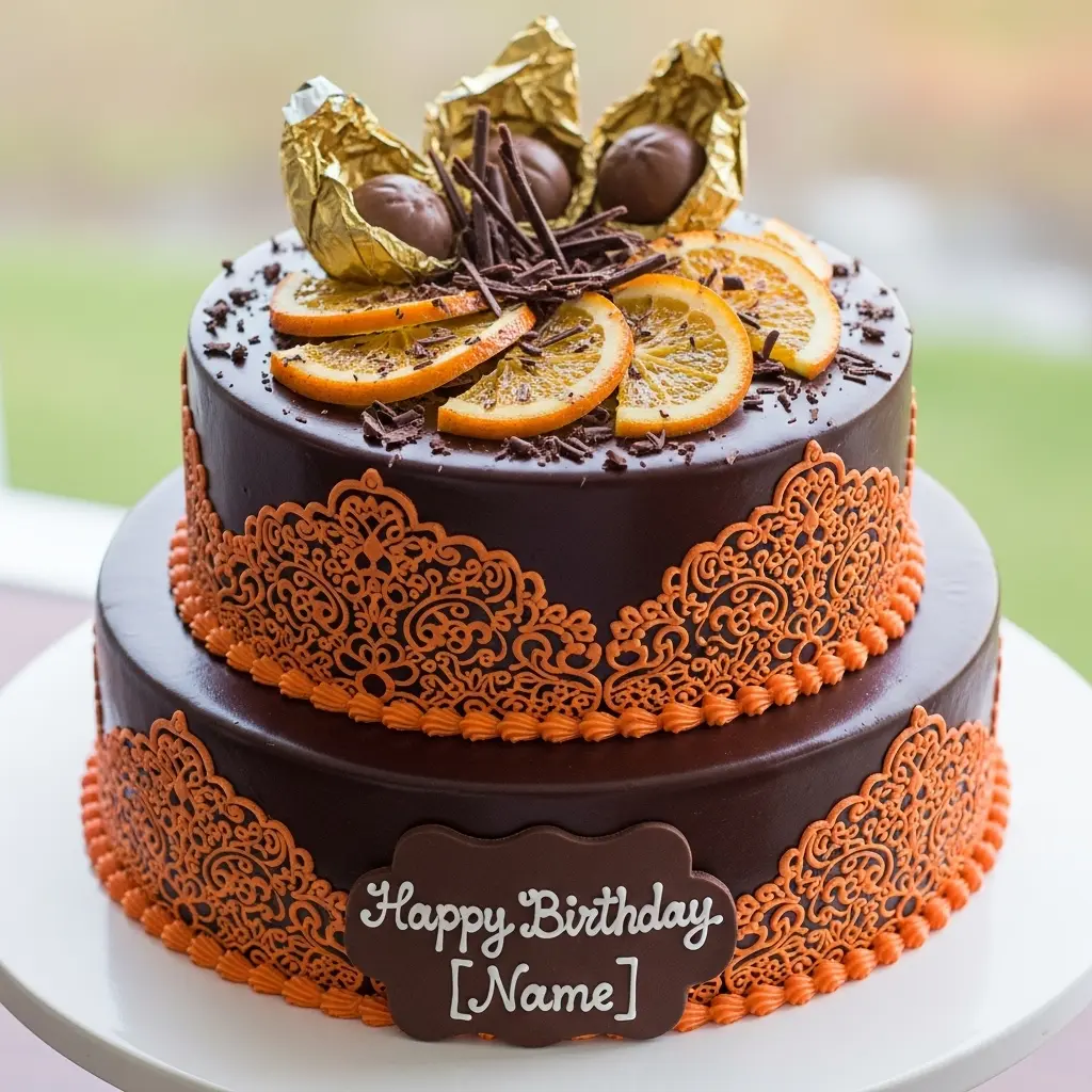 [CC-OCH01] Orange Chocolate Cake