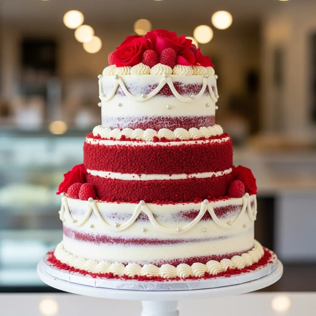 [RC-RV01] Red Velvet Cake Slice