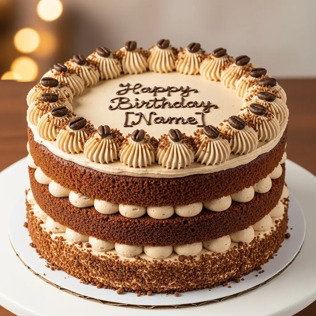 [CC-CC01] Coffee Crumble Cake