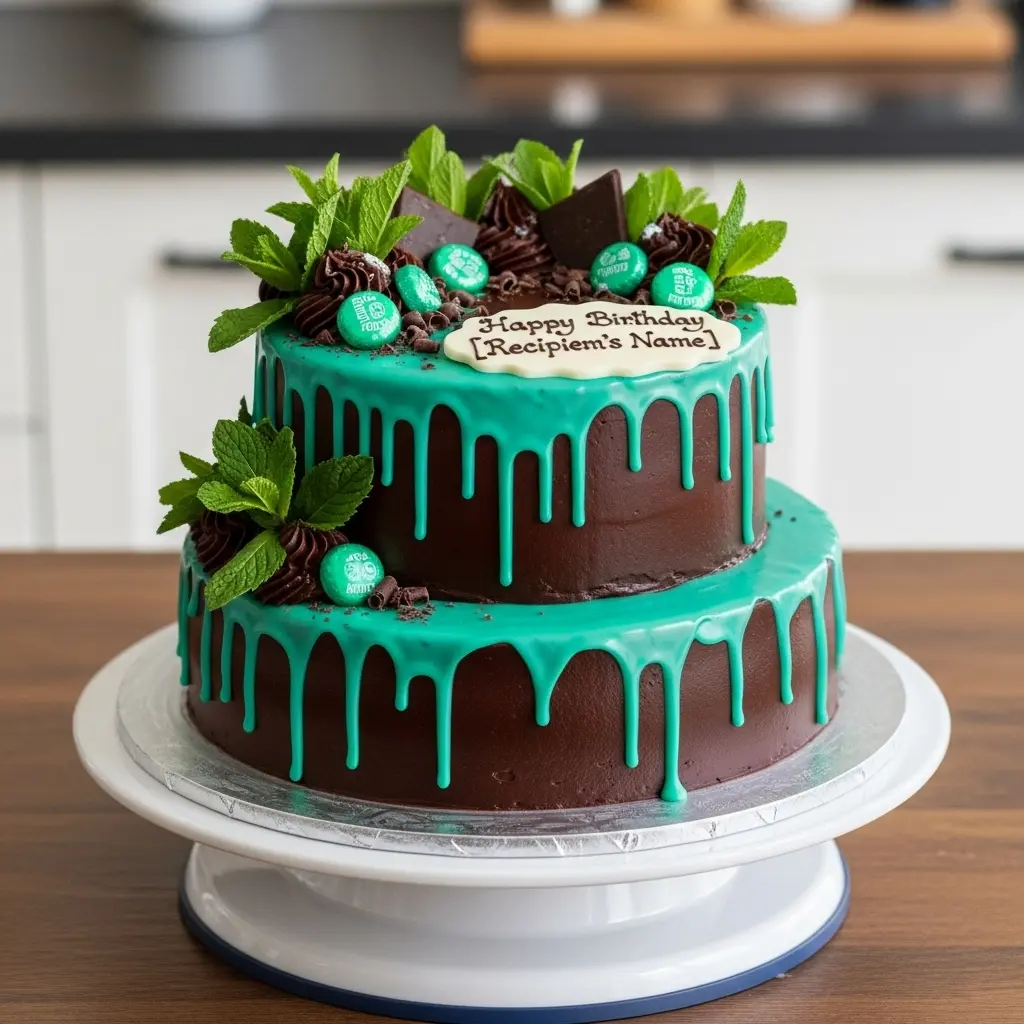 [CC-CM01] Chocolate Mint Cake