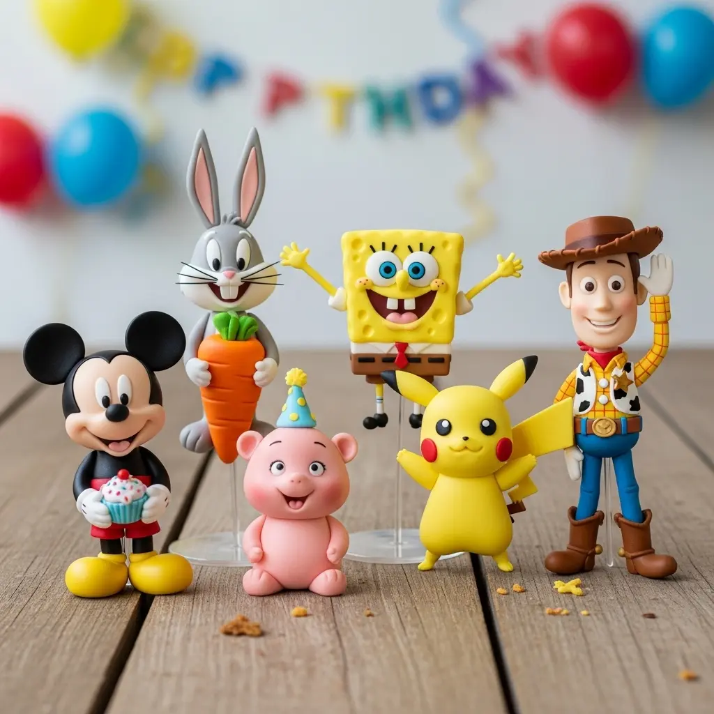 [STC-CT01] Cartoon Toppers