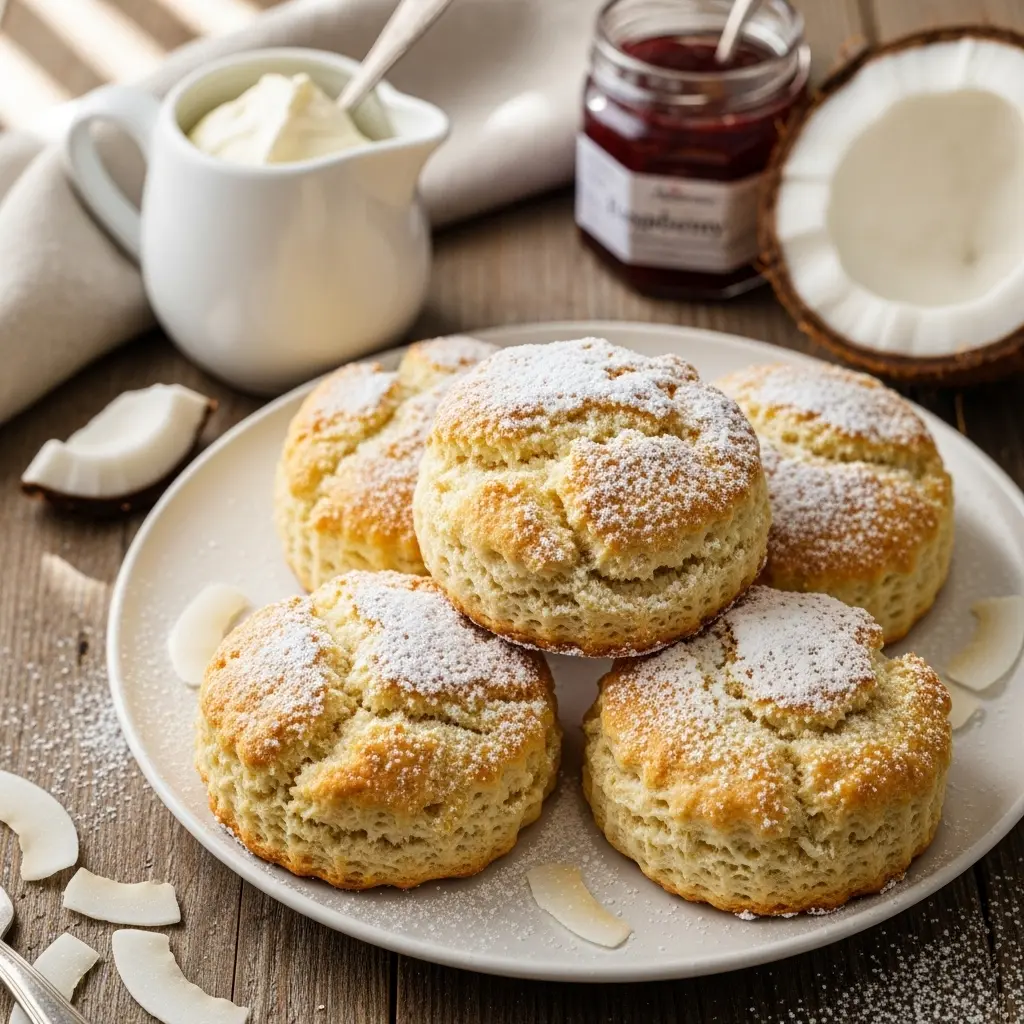 [BG-CS01] Coconut Scones
